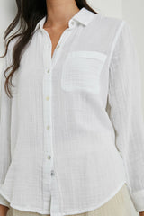 ELLIS SHIRT - WHITE| Rails outlet