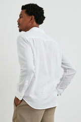 WYATT SHIRT - WHITE| Rails discount