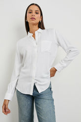 HUNTER SHIRT - IVORY CHECK| Rails on sale