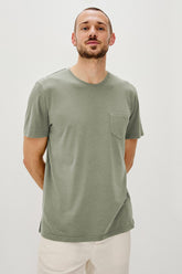 JOHNNY T-SHIRT - OLIVE| Rails online