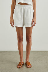 LEIGHTON SHORT - WHITE| Rails outlet