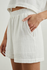 LEIGHTON SHORT - WHITE| Rails outlet