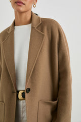 EVEREST COAT - CAMEL| Rails on sale