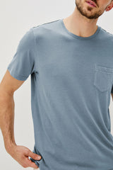JOHNNY T-SHIRT - STEEL| Rails outlet