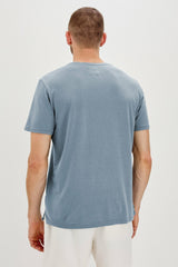 JOHNNY T-SHIRT - STEEL| Rails outlet