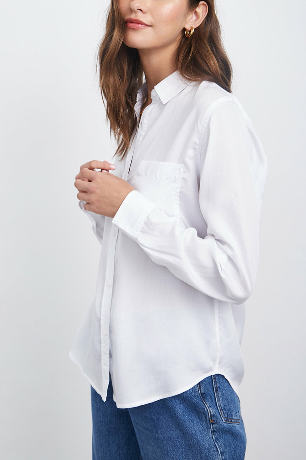 PALOMA SHIRT - WHITE| Rails near me