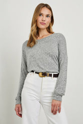IGGY TOP - MELANGE GREY| Rails discount