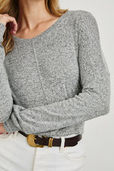 IGGY TOP - MELANGE GREY| Rails discount