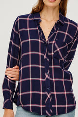 HUNTER SHIRT - SAPPHIRE MAGENTA| Rails outlet