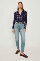 HUNTER SHIRT - SAPPHIRE MAGENTA| Rails outlet