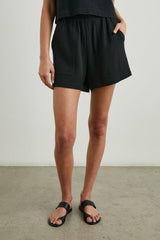 LEIGHTON SHORT - BLACK| Rails discount
