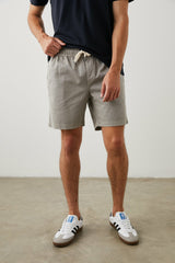 CRUZ SHORT - WASHED GREY| Rails online
