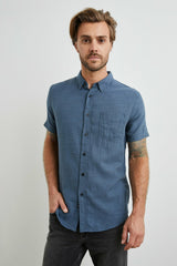 FAIRFAX SHIRT - SEA BLUE| Rails sale