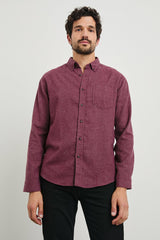 RUNSON SHIRT - CURRANT| Rails outlet