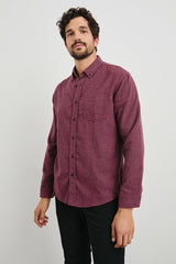 RUNSON SHIRT - CURRANT| Rails outlet