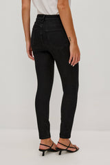 LARCHMONT SKINNY - HIGH RISE SKINNY - ONYX| Rails on sale
