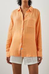 ELLIS SHIRT - PAPAYA| Rails for sale
