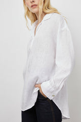 JOCELYN SHIRT - WHITE| Rails on sale