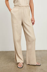LEON PANT - FLAX| Rails outlet