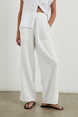 LEON PANT - WHITE| Rails online