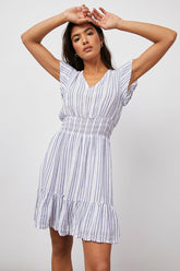 TARA DRESS - BLUE CATALINA STRIPE| Rails for sale