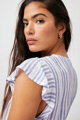 TARA DRESS - BLUE CATALINA STRIPE| Rails for sale