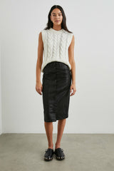 ALEXIS SWEATER VEST - IVORY| Rails online