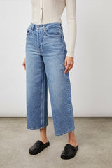 GETTY CROP WIDE LEG - GERANIUM| Rails online
