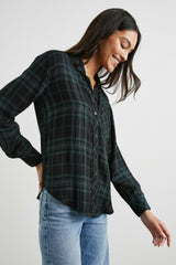 HUNTER SHIRT - FOREST SLATE TINSEL| Rails online