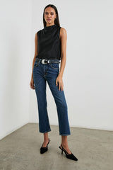 KALEEN TOP - BLACK| Rails online