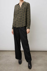 KATE SHIRT - OLIVE STARGAZE| Rails on sale