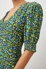 ROMA DRESS - ABSTRACT GARDEN| Rails on sale