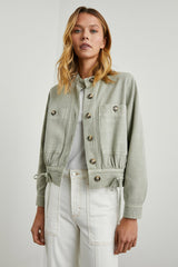 ALMA JACKET - SAGE| Rails outlet