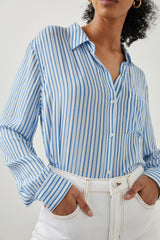 JOSEPHINE SHIRT - MAR STRIPE| Rails on sale