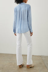 JOSEPHINE SHIRT - MAR STRIPE| Rails on sale