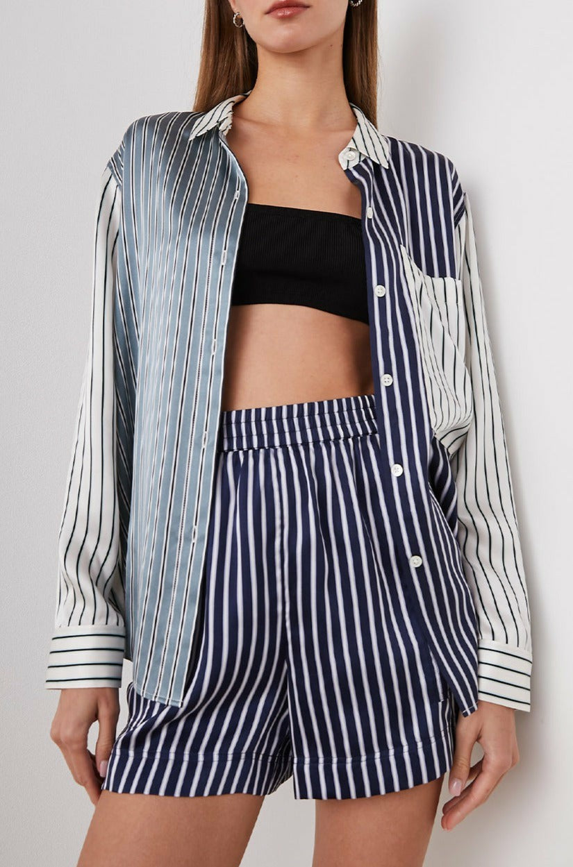 SPENCER SHIRT - KENT MULTI STRIPE| Rails sale