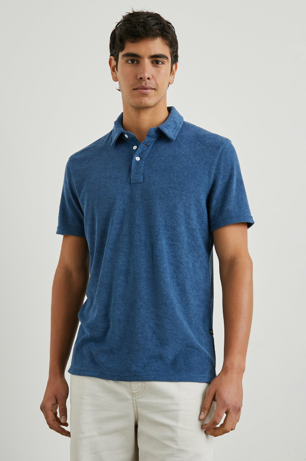 RHEN POLO SHIRT - ENSIGN BLUE| Rails US