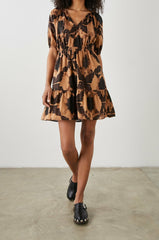 AMABELLA DRESS - TIGERS EYE| Rails discount