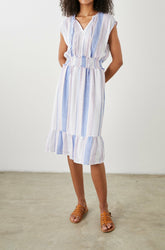 ASHLYN DRESS - MARINI STRIPE| Rails outlet