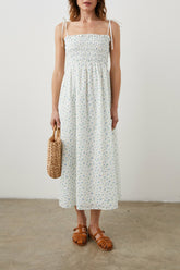 FAITH DRESS - BLUEBELL EYELET| Rails sale