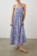 LUCILLE DRESS - ISLAND WAVES| Rails online