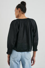 MARIAH TOP - TRUE BLACK| Rails discount