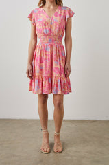 TARA DRESS - PASSION FLOWER| Rails online