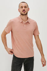 LEVANT POLO SHIRT - FLAMINGO| Rails discount