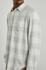 LENNOX SHIRT - WHEAT DOVE MELANGE| Rails near me