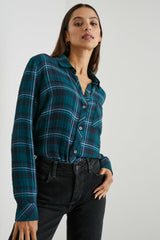BRADY SHIRT - PINE FUCHSIA| Rails for sale