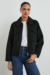 CHEYENNE JACKET - BLACK| Rails US