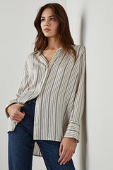 LEDGER SHIRT - PROVIDENCE STRIPE| Rails sale