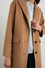 GALLERY COAT - CAMEL| Rails near me