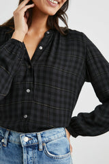 ELOISE TOP - ONYX LUREX| Rails on sale